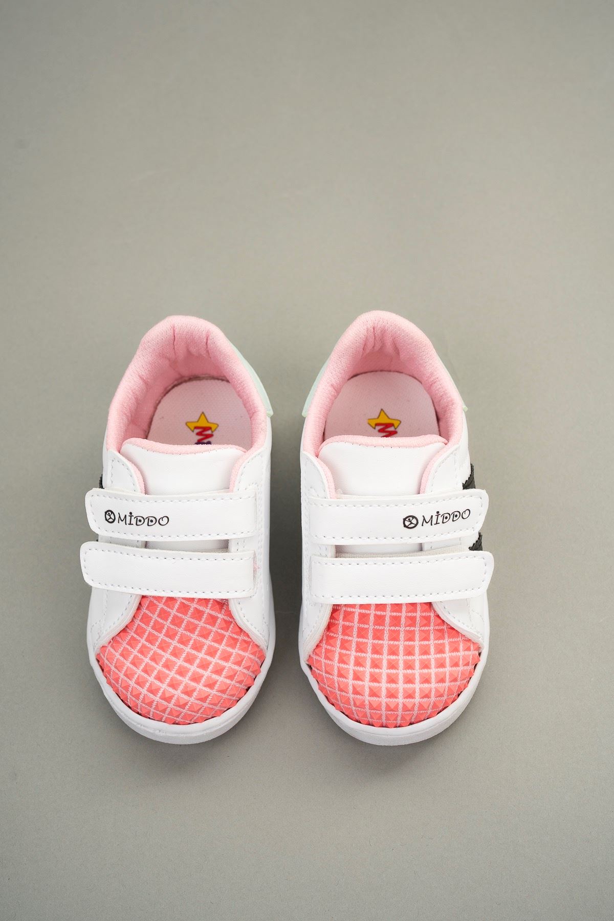 Yanı Şeritli Renkli Bebe Spor Ayakkabı