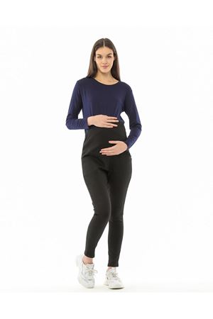 Bilekte Dar Paça Hamile Keten Pantolon