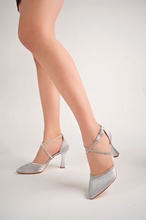 Kadeh Ökçeli Sivri Kalıp Kadın Stiletto