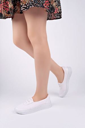 Beyaz Aqua Spor Ayakkabı