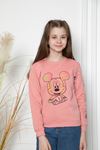 Mıckey Mouse Baskılı Sweat
